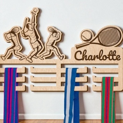 Placa organizadora de medalhas