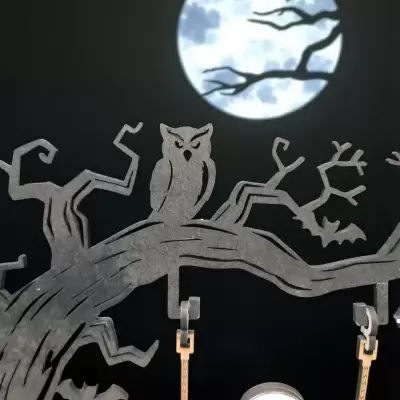 Placa de decoração Jack Skellington