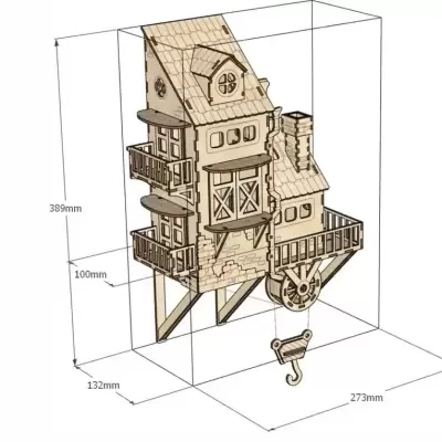 Luz de presença "Lar encantado"