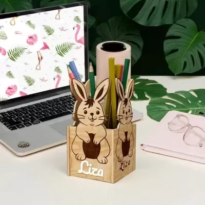 Porta canetas Animais