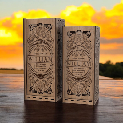 Caixa de Whisky personalizada