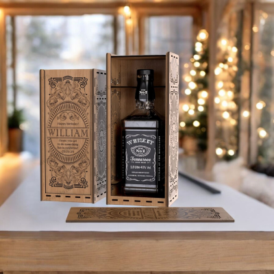 Caixa de Whisky personalizada