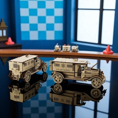 Viatura da policia antiga