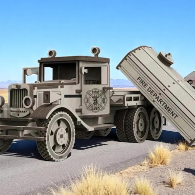 Camião Auto Tanque Bombeiros colecionadores