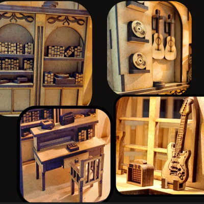 Book Nook para estantes