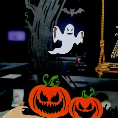 Placa de decoração Jack Skellington