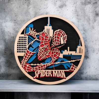 Relógio do Super Herói Spider-Man