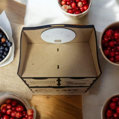 Organizador capsulas café c/ mealheiro