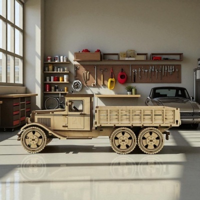 Camião clássico de carga