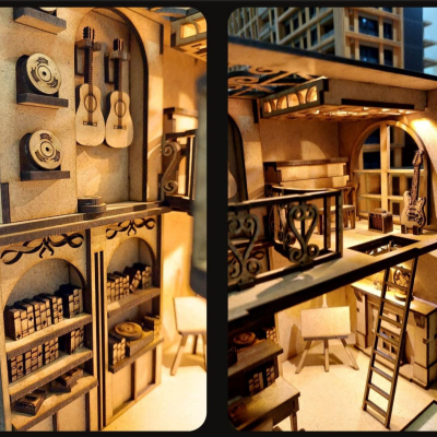 Book Nook para estantes