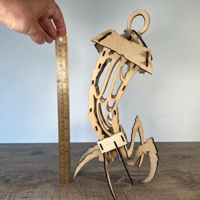 Porta-Velas Aranha Halloween