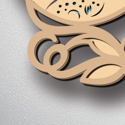 Quadro 3D de 5 camadas Alianças