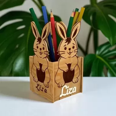 Porta canetas Animais