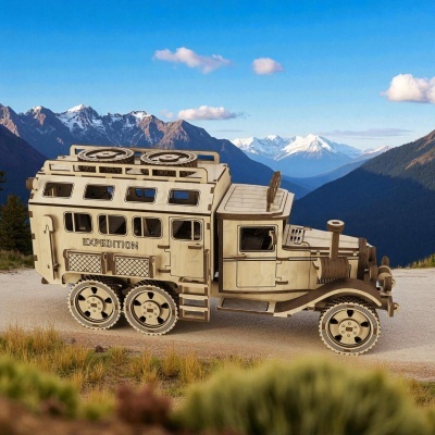 camião de exploração clássico