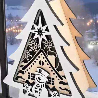 Luzes presença Arvore Natal