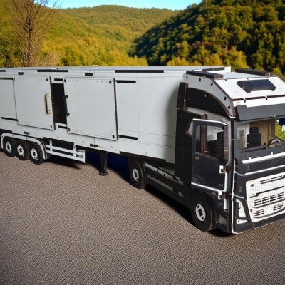 Camião Volvo FH12 Semi-Reboque Colecionador