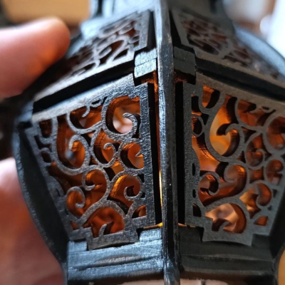 Lanterna de vela gótica