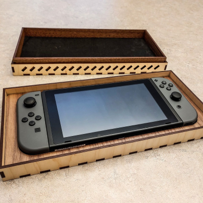 Caixa arrumação Nintendo Switch