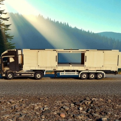 Camião Volvo FH12 Semi-Reboque Colecionador