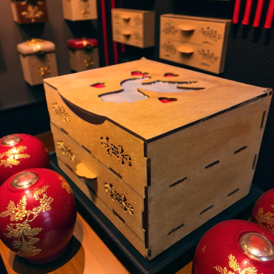 Caixa de Joias Vintage Style