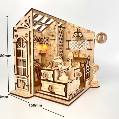 Mini Chalé de Loja de Roupas