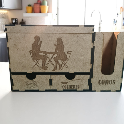Organizador para as capsulas café