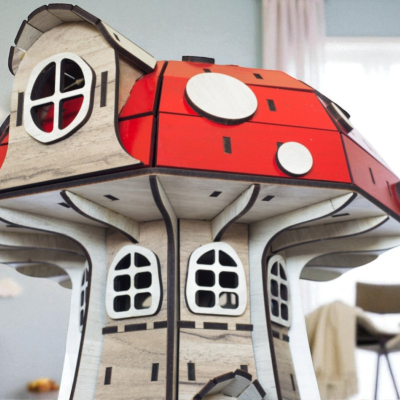 Luz de presença cogumelo