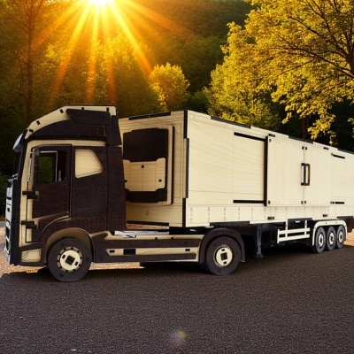 Camião Volvo FH12 Semi-Reboque Colecionador