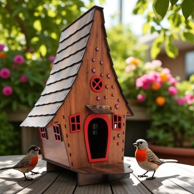 Casa para pássaros Jardim