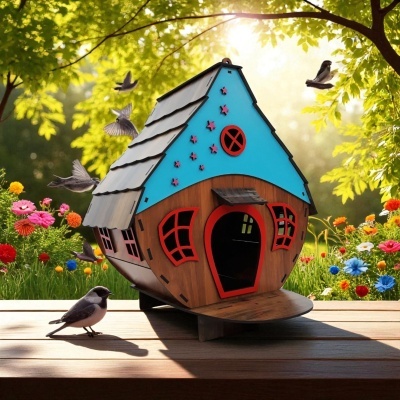 Casa para pássaros Jardim