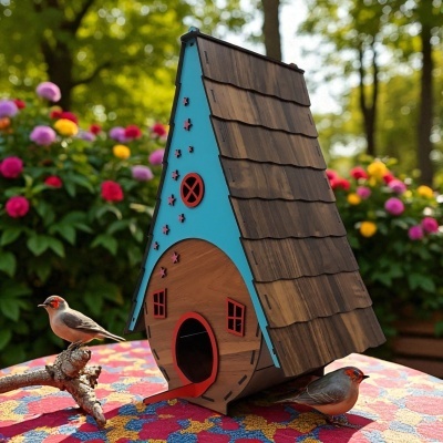 Casa para pássaros Jardim