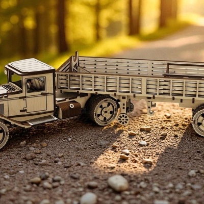 Camião Semi-reboque Vintage