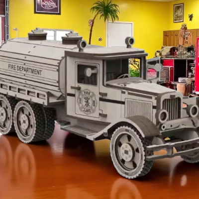 Camião Auto Tanque Bombeiros colecionadores