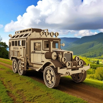 camião de exploração clássico