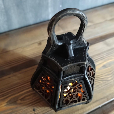 Lanterna de vela gótica