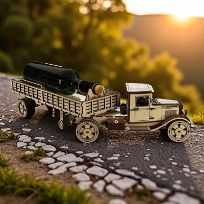 Camião Semi-reboque Vintage