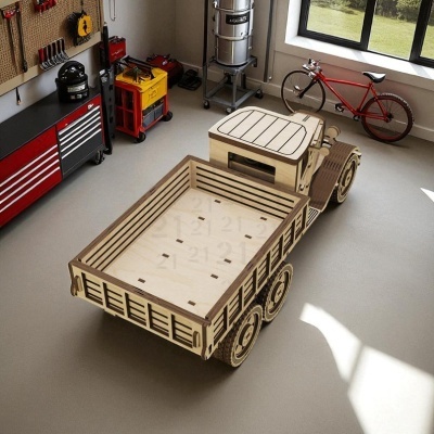 Camião clássico de carga