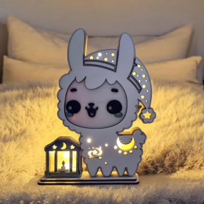 Luzes de presença para quarto de criança em forma de animais