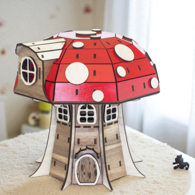 Luz de presença cogumelo