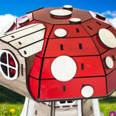 Luz de presença cogumelo