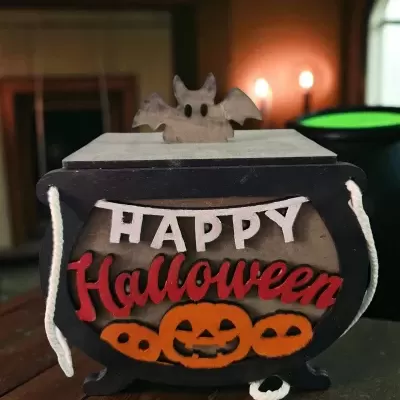 Caldeirão para doces Halloween