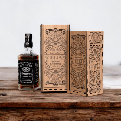 Caixa de Whisky personalizada