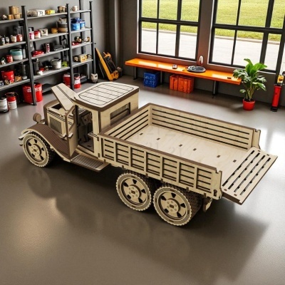 Camião clássico de carga