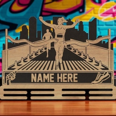 Placa organizadora de medalhas