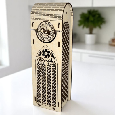 Caixa de vinho Gótico