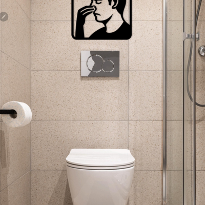 Quadro decoração para casa de Banho