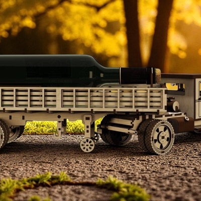 Camião Semi-reboque Vintage