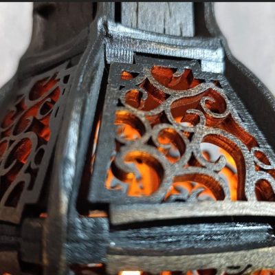 Lanterna de vela gótica