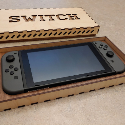 Caixa arrumação Nintendo Switch