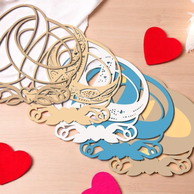 Quadro 3D de 5 camadas Alianças